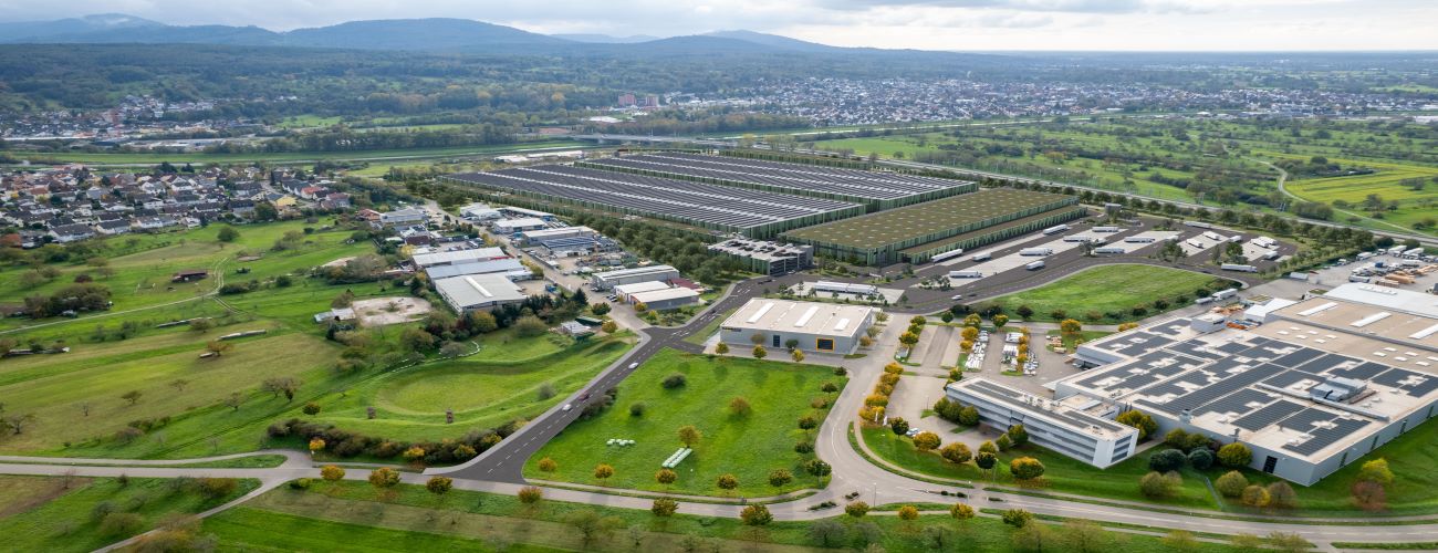 Luftbild Nachfolgenutzung Spanplattenwerk